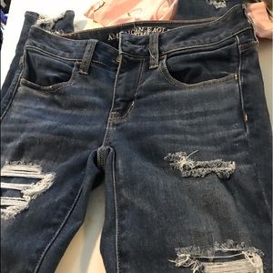 American Eagle skinny ripped jeans brand new